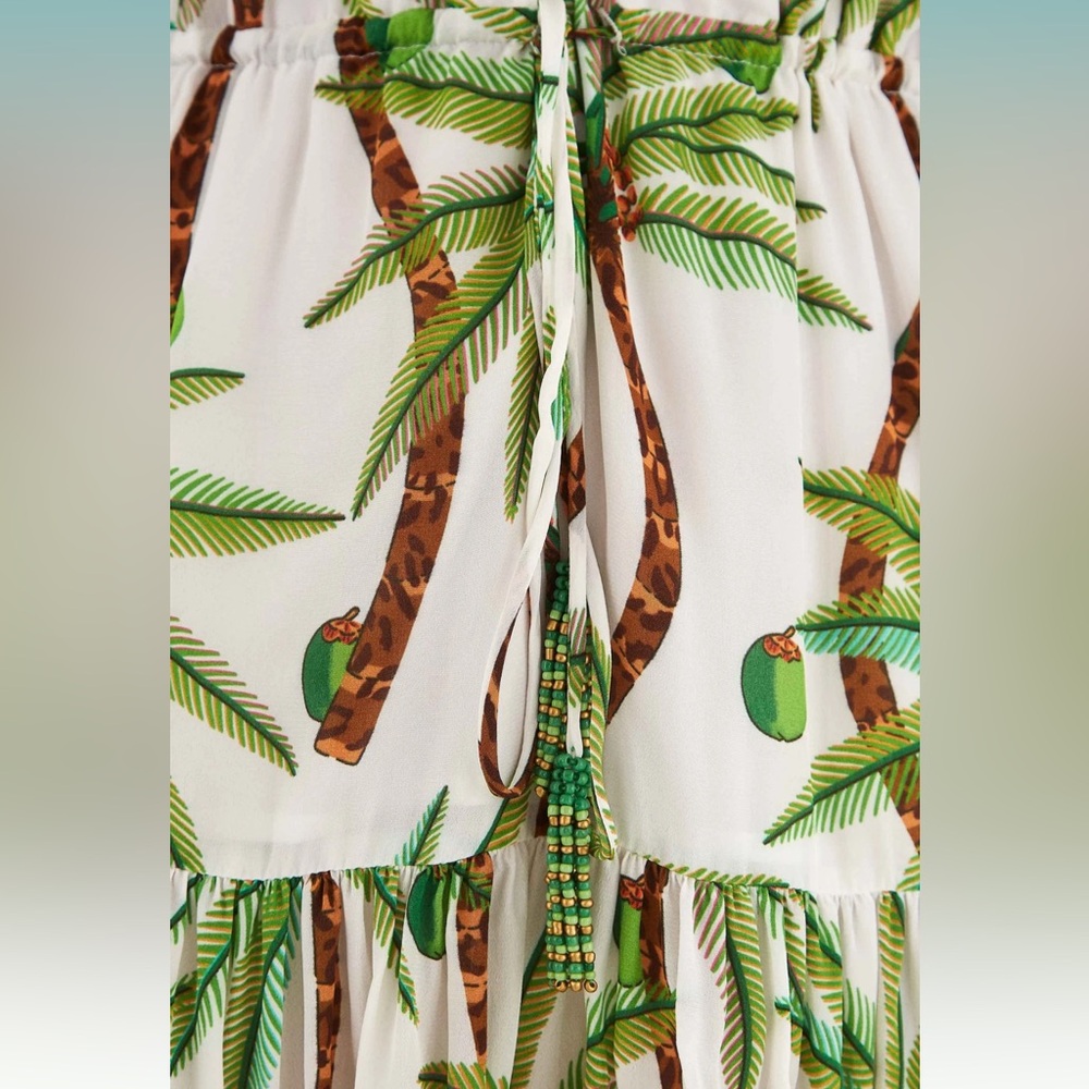 Farm Rio Swinging palms mini dress - Picture 5 of 5